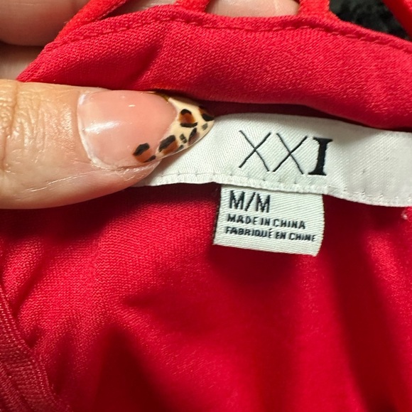 XXI Red One-Shoulder Dress for Prom or Formal - Picture 10 of 11